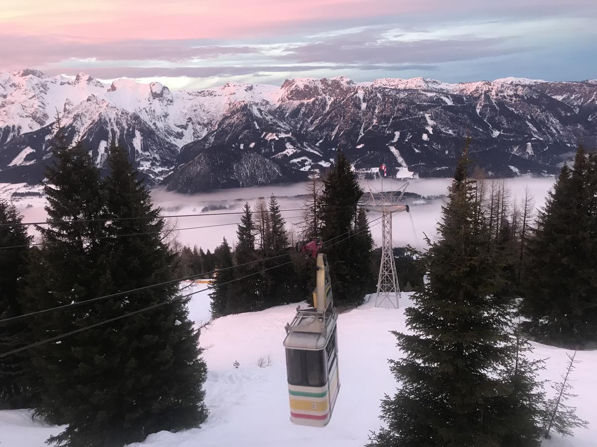Berggasthof Scharfetter Hotel Haus im Ennstal Buitenkant foto